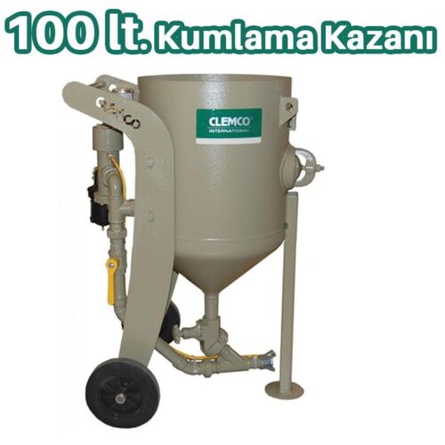 Clemco 100 Litre Kumlama Kazanı